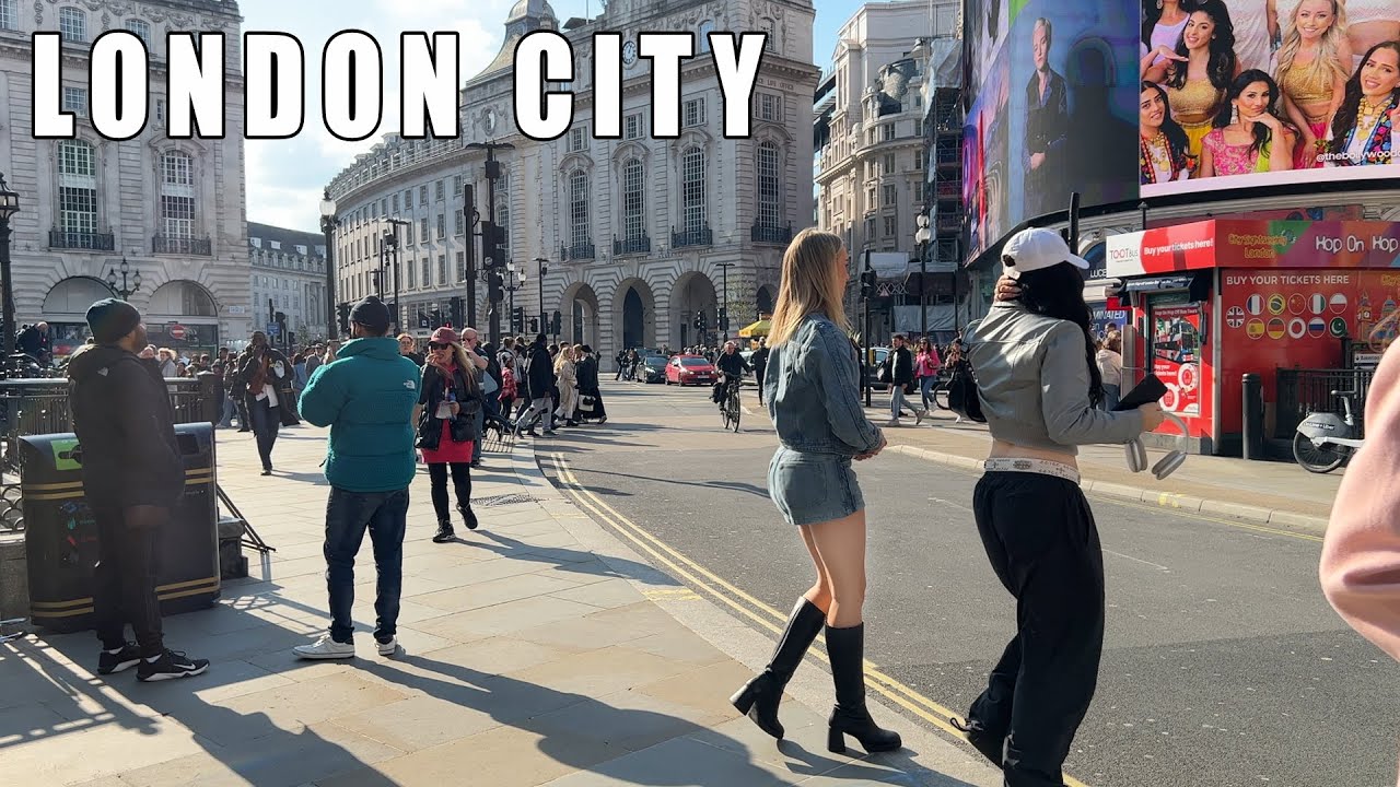 London City Walk 2023 Virtual Walk Around The City of West End