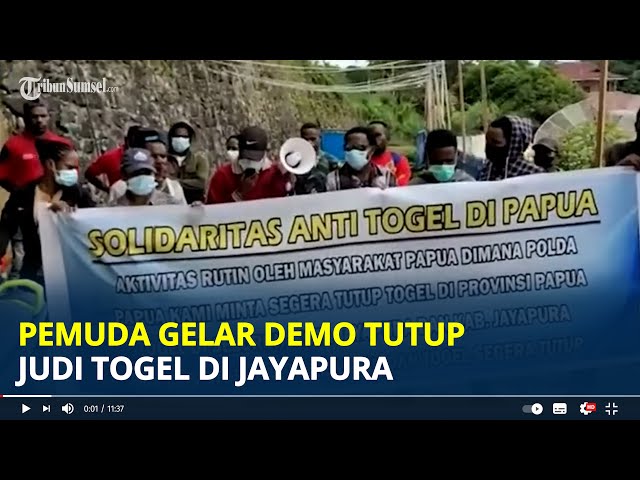 Merugikan Warga, Pemuda di Jayapura Minta Tutup Pusat Bandar Togel class=