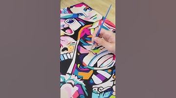 Anime Paint By Numbers kit - Best Seller | Oenart™