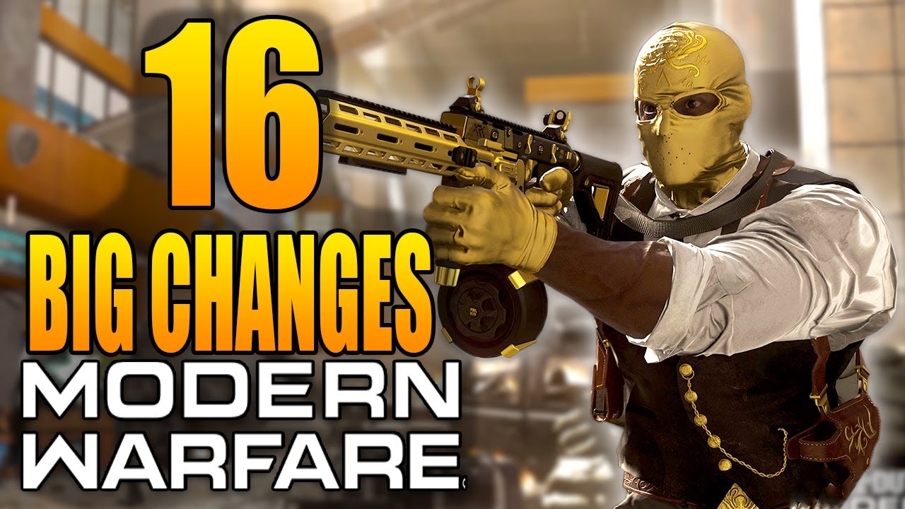 Modern Warfare: 16 Big Changes In Today’s Update!
