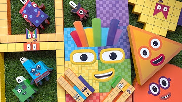 Looking for Numberblocks NEW 922 Puzzle Tetris Shape ASMR  | Numberblocks Satisfying Video