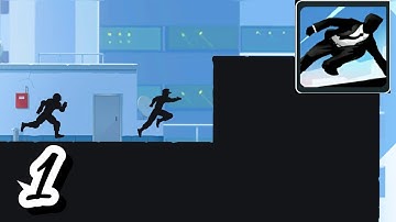 Vector - Gameplay walkthrough part 1 - downtown level - 1 (ios, android)