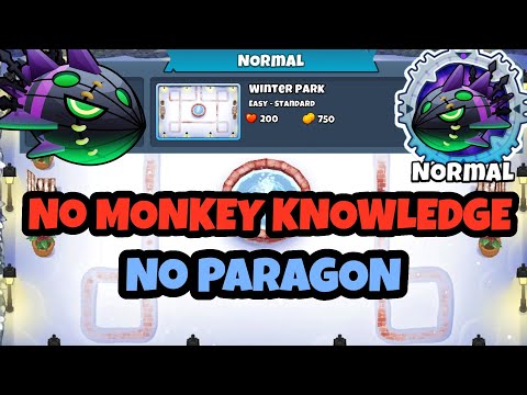 Lych Normal Tutorial || No Hero & No Monkey Knowledge || Winter Park BTD6