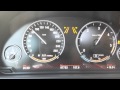 BMW F10 525d (3 Liter, 204 PS) 0-100 km/h