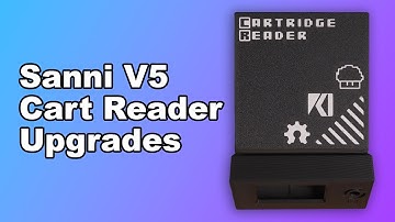 Upgrades to Sanni v5 Cart Reader - Retro Modding Stream