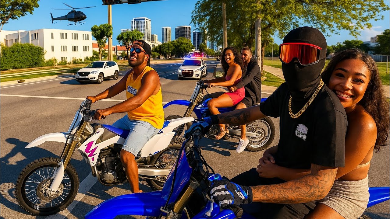 TOURIST CANCELED ALL PLANS TO RIDE WITH US … POV IN MIAMI 