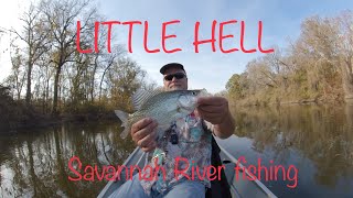Fishing Little Hell Oxbow, Savannah River   excellent fishing
