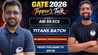 GATE 2026 Rankers Interview || AIR 89 ECE || PrepFusion Profile