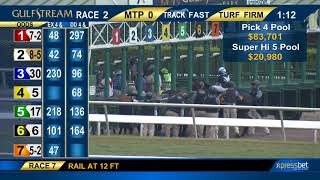 Gulfstream Park Carrera 2 - 7 de Marzo 2018