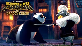 Po Faces Off With Forouzan the Pirate Queen | KUNG FU PANDA THE DRAGON KNIGHT | Netflix