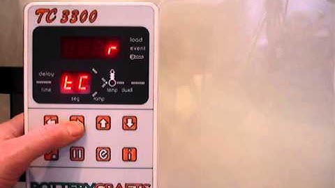 TC3300 Configuration Menu