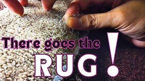 ASMR | 1 hour Destructive & Aggressive RUG SCRATCHING sounds 😱🤯 {Unpredictable Patterns}(No Talking)