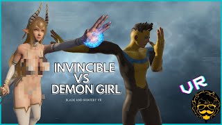 INVINCIBLE IN VR? - Blade and Sorcery VR Mods