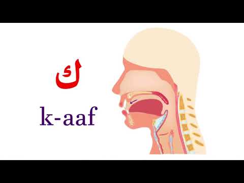 نطق حرف الكاف