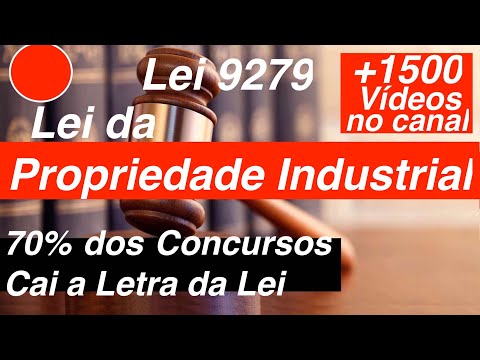Lei 9279    Lei da Propriedade Industrial Completo