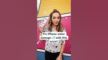 FIX iPhone Water Damage with THIS Water Eject Trick!