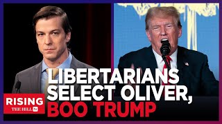 Trump BOOED At Libertarian Convention, RFK JR APPLAUDED; Chase Oliver WINS Nomination