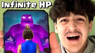 Beating Clash Royale Using The Highest HP Cards screenshot 2