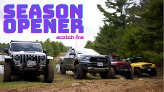 Season Opener - Ford Ranger Off-Road 4x4 - Scotch Line Trail