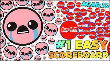 SIMON STARTED CRYING AND I GOT #1 ON THE AGAR.IO SCOREBOARD EASY! (Agario #72)