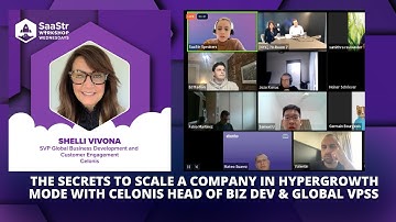 LIVE Workshop Wednesday with Celonis: Secrets to Scale a Company in Hypergrowth Mode