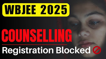 Registration Blocked | Scam in WBJEE 2025 Counselling #wbjee2025