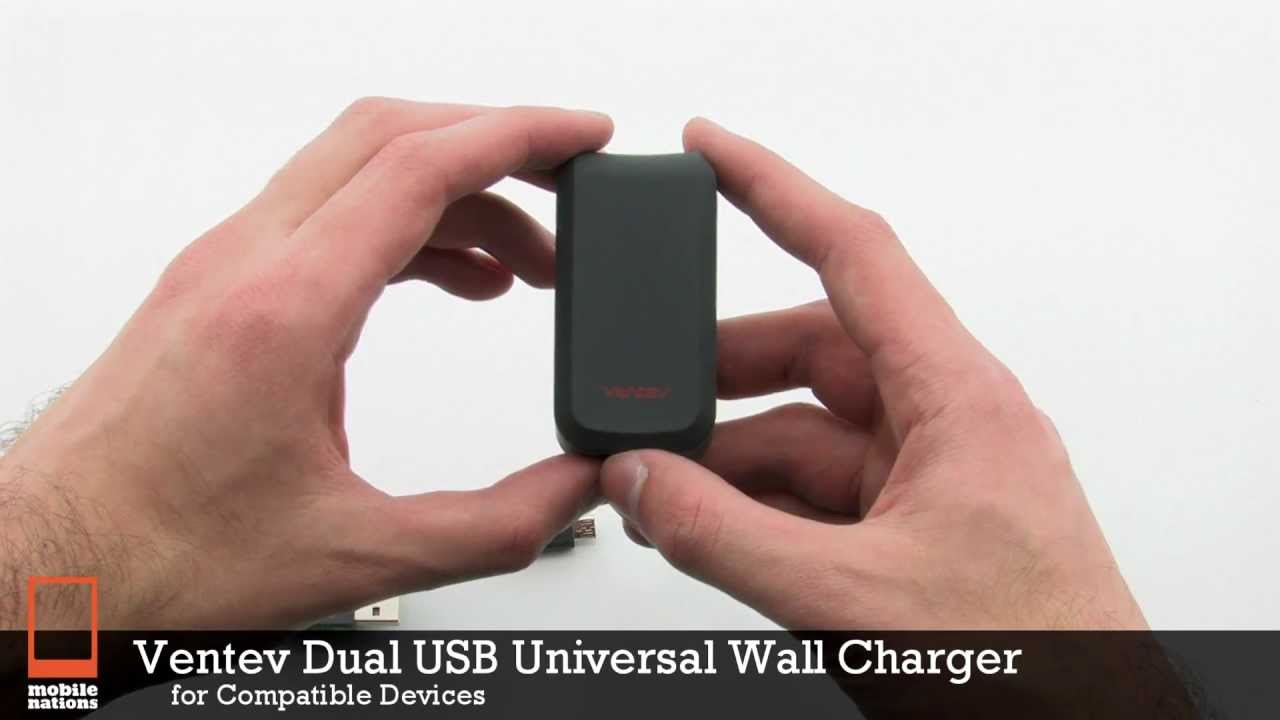 Ventev Dual USB Universal Wall Charger 2.1A