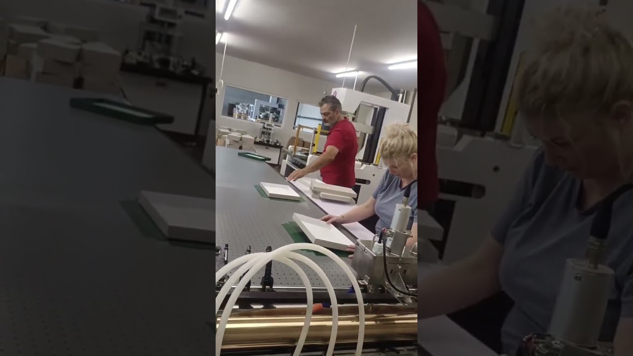 rigid box making machine