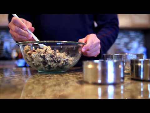 Chocolate Raisin Crunch Bars - Energy Bar Recipe