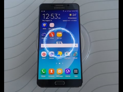 Galaxy Note 5 Fast Wireless Charging Hands-on