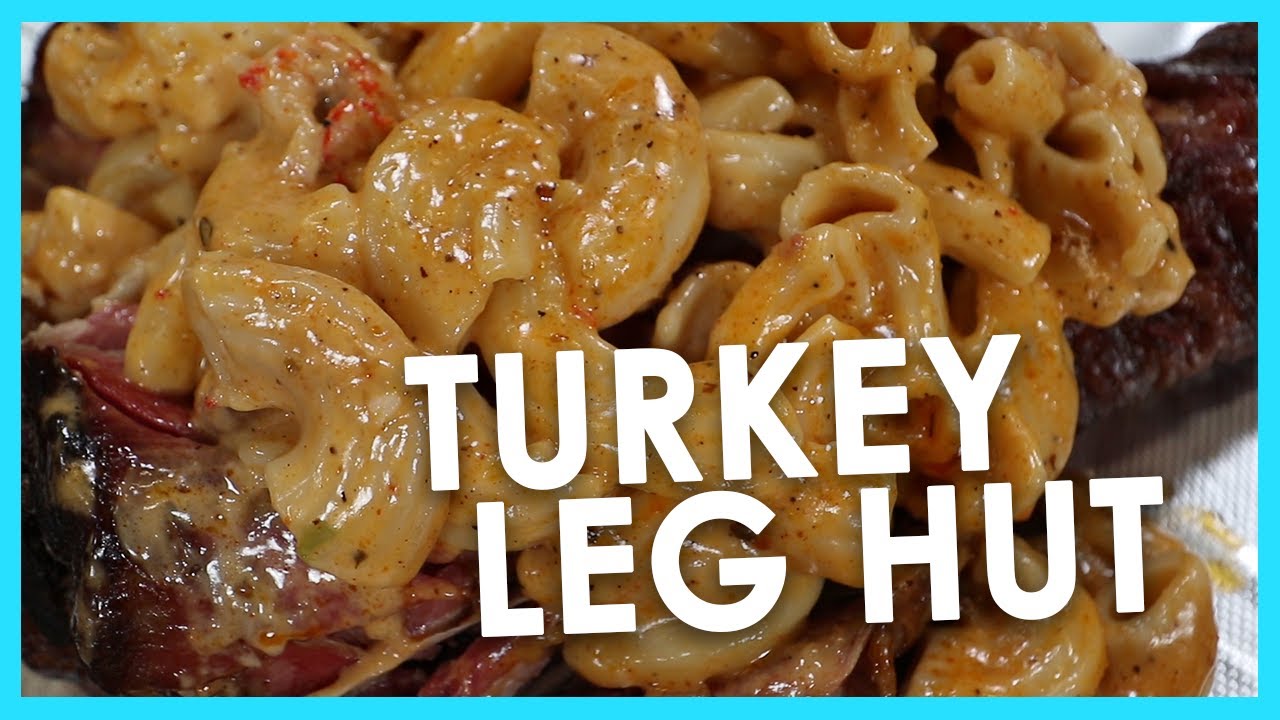 Turkey Leg Hut! Yum! YouTube