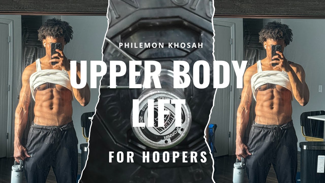 EXPLOSIVE UPPER BODY WORKOUT TO BUILD AN NBA - READY FRAME - YouTube
