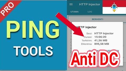 "BONGKAR"rahasia anti DC http injector Menggunakan ping tool pro