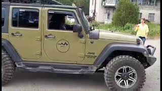 jeep wrangler rubicon air suspension from Ukraine  Nikopol  part 1 Пневмопідвіска Джип Рубікон