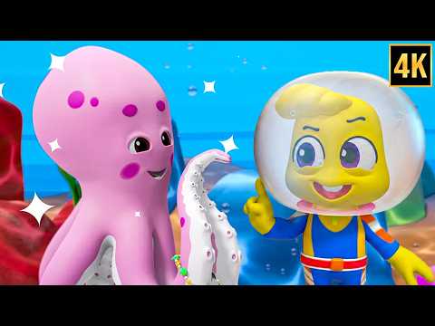 Under The Sea, Funny Cartoon + More Animals Comedy Videos for Kids