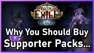 [PoE 3.19] Why You Should Be Buying Supporter Packs | A 100% Objective and Scientific Look at MTX