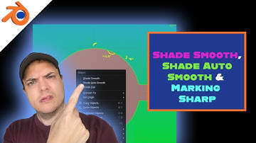 IN-DEPTH Blender Tutorial: Shade Smooth, Shade Auto Smooth, and Mark Sharp Explained