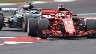 Formula 1 2018 Barcelona Test Mercedes VS Ferrari + SOUND