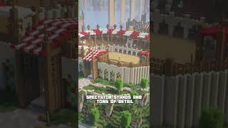 I Built The Perfect Jousting Arena In Minecraft Survival