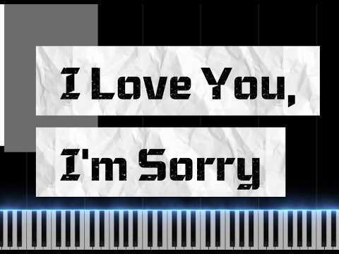 Gracie Abrams - I Love You, Im Sorry (Vocal, Piano, 보컬+피아노반주) - Gracie Abrams