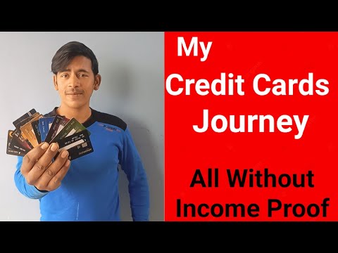 My Credit Card Journey 2019 To 2022 | without income proof | मुझे पहला Credit Card कैसे मिला था ? |