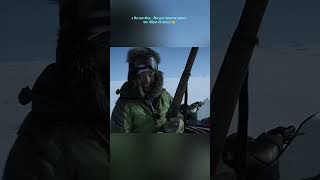 4 दिन तक पीछा… फिर हुआ खतरनाक सामना | Arctic Wolf Hunt Story 🐺❄️|#shorts