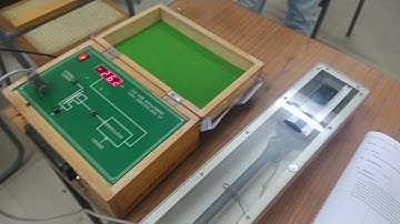 Measurement of displacement by using LVDT