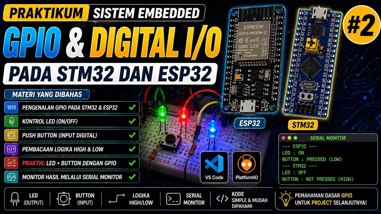 Praktikum Sistem Embedded (2) | Interrupt & Timer pada STM32 dan ESP32 ...