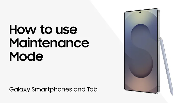 Use Maintenance Mode to protect your Galaxy phone during walk-in repair | Samsung US