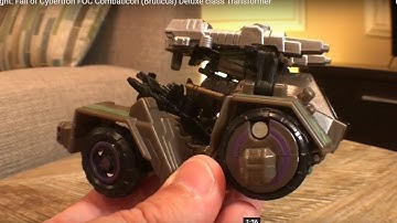 Onslaught: Fall of Cybertron FOC Combaticon (Bruticus) Deluxe class Transformer