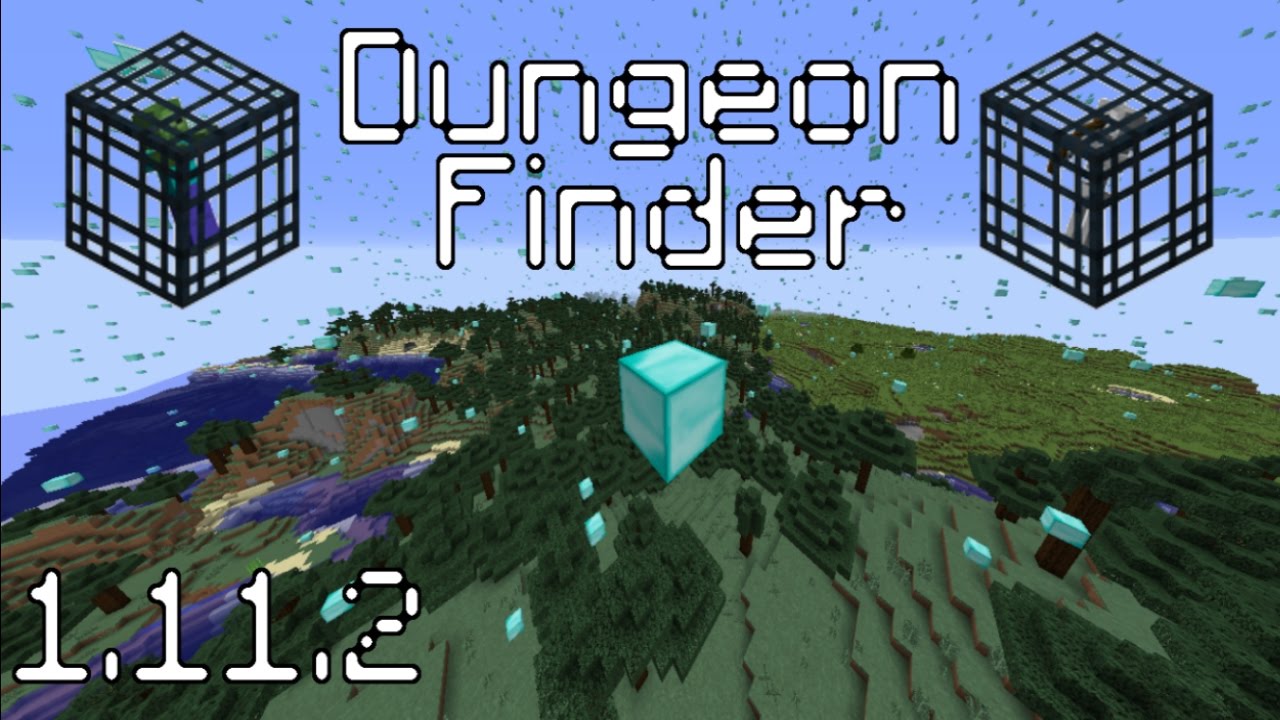 1.11 | Dungeon Finder Mod!! | Spawner Generation Tool! - YouTube