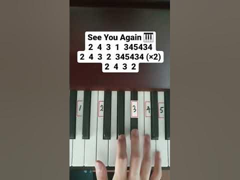 Wiz Khalifa (feat. Charlie Puth) - See You Again (Piano Tutorial) - YouTube