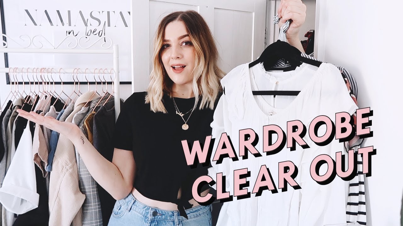 HUGE WARDROBE CLEAR OUT & DECLUTTER | ORGANISE WITH ME | I Covet Thee