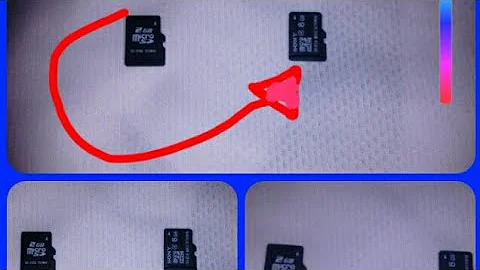Como passar as fotos de um cartão de memória para o outro?